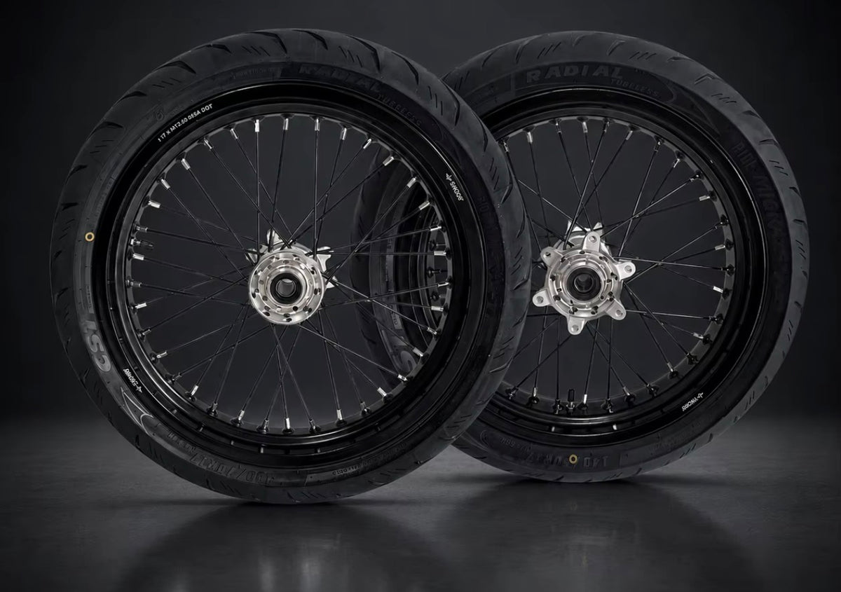Ultra bee supermoto wheel set