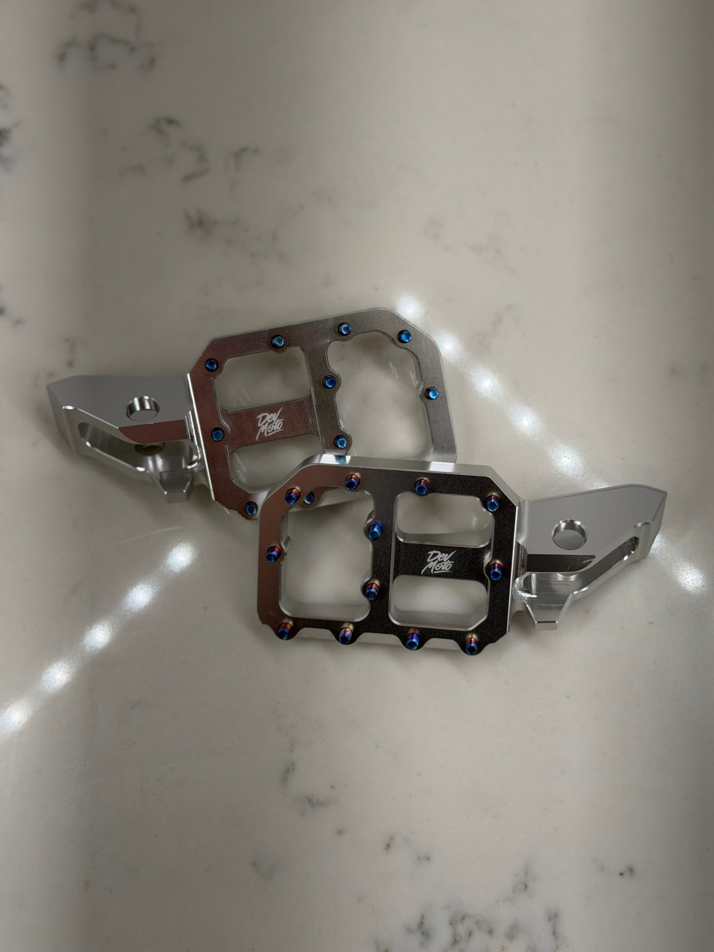 E-Moto Foot Pegs (Currently around 2 week pre order with a discounted price)
