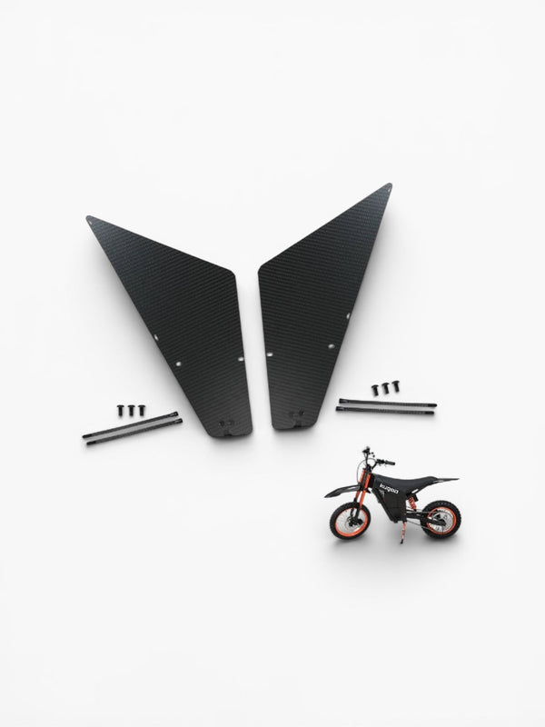 Carbon fiber battery side cover guards for Tuttio Soleil 01