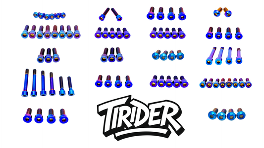 E-ride pro titanium bolt kit