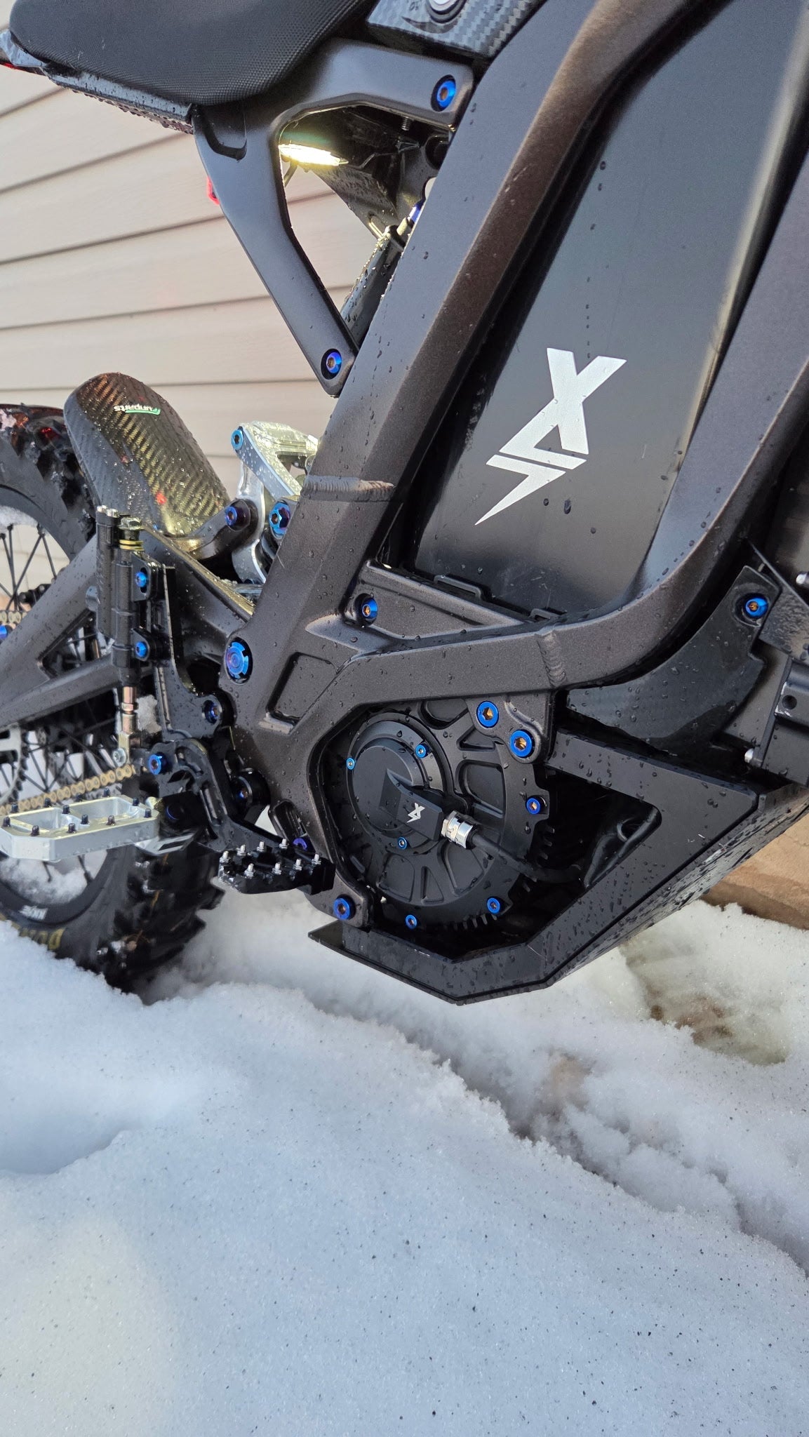 Surron lbx titanium bolt kit