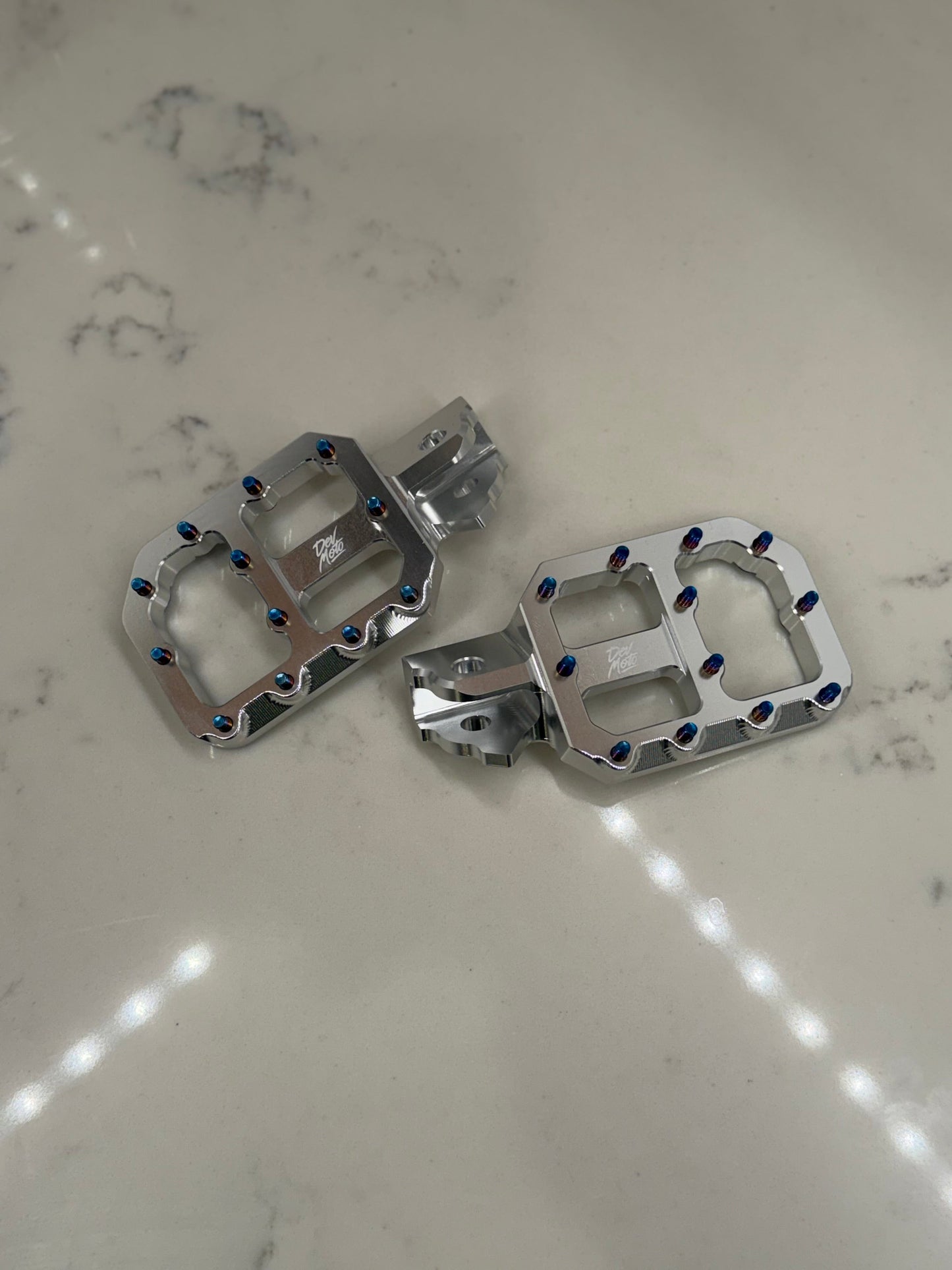 E-Moto Foot Pegs (Currently around 2 week pre order with a discounted price)