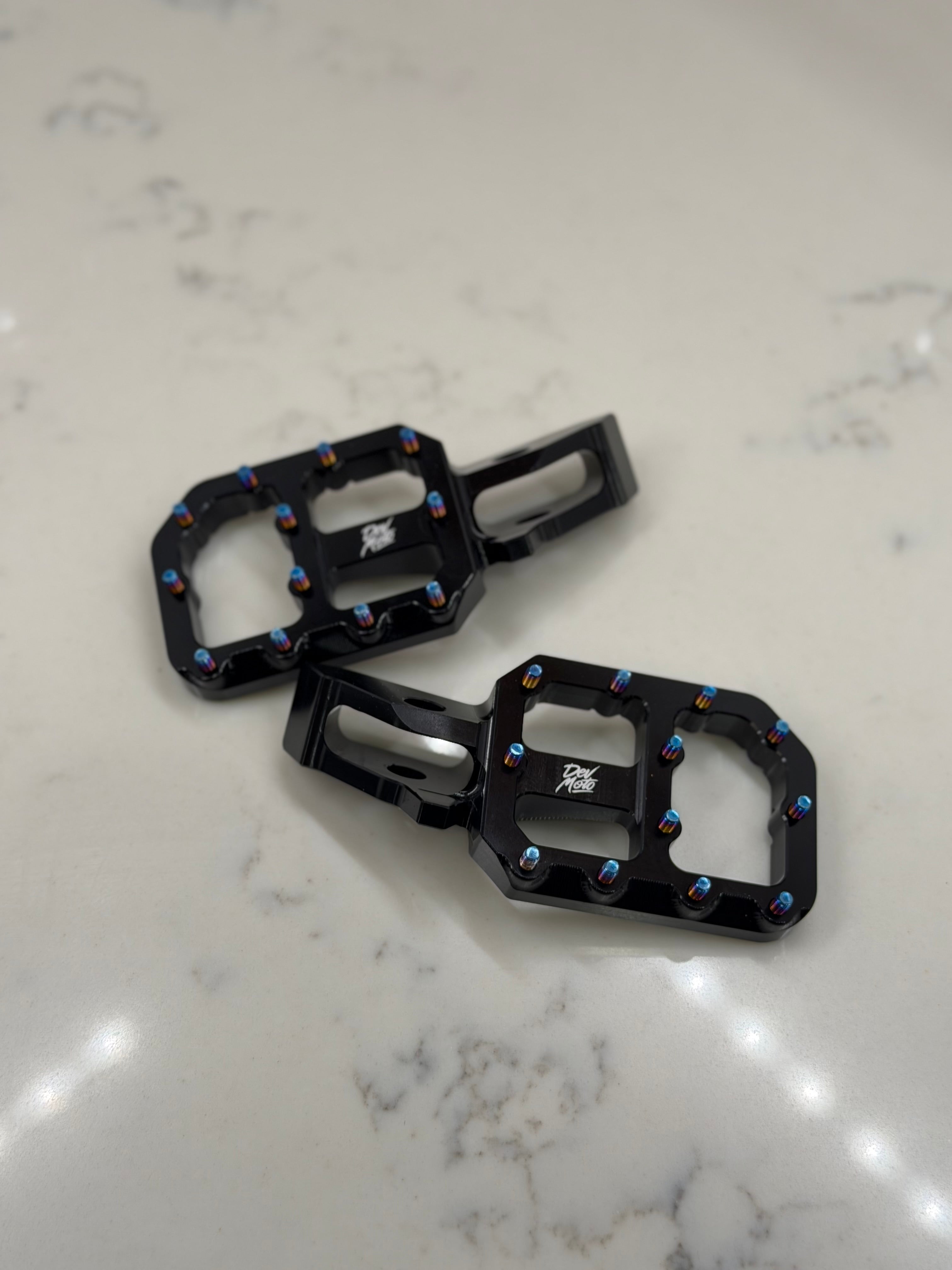 E-Moto Foot Pegs (Currently around 2 week pre order with a discounted price)