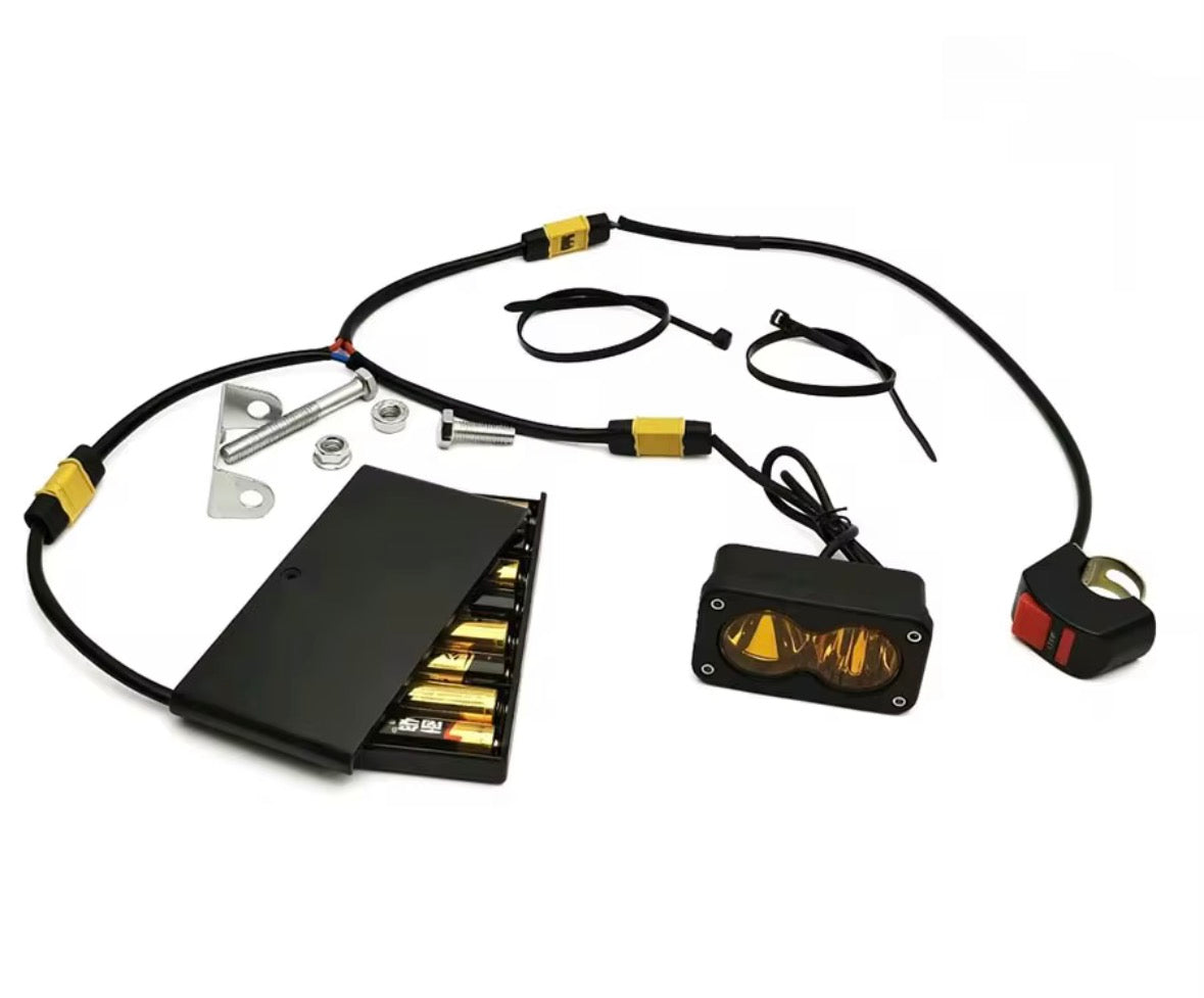 Battery powered Baja light