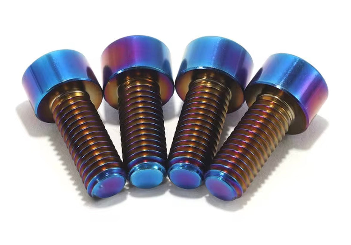 Tuttio triple clamp titanium bolts