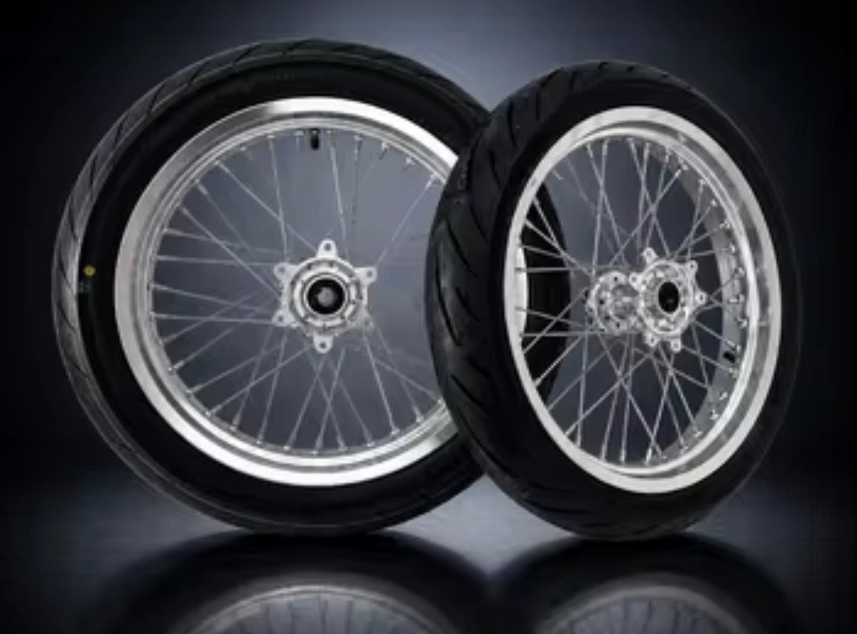 Ultra bee supermoto wheel set