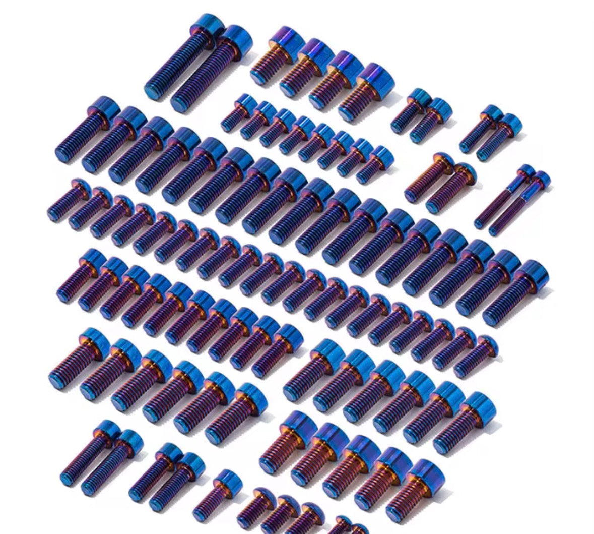 Yozma in10 full titanium bolt kit