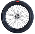 Surron lbx black supermoto wheel set