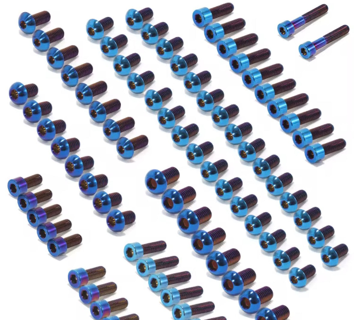 Tuttio full titanium bolt kit