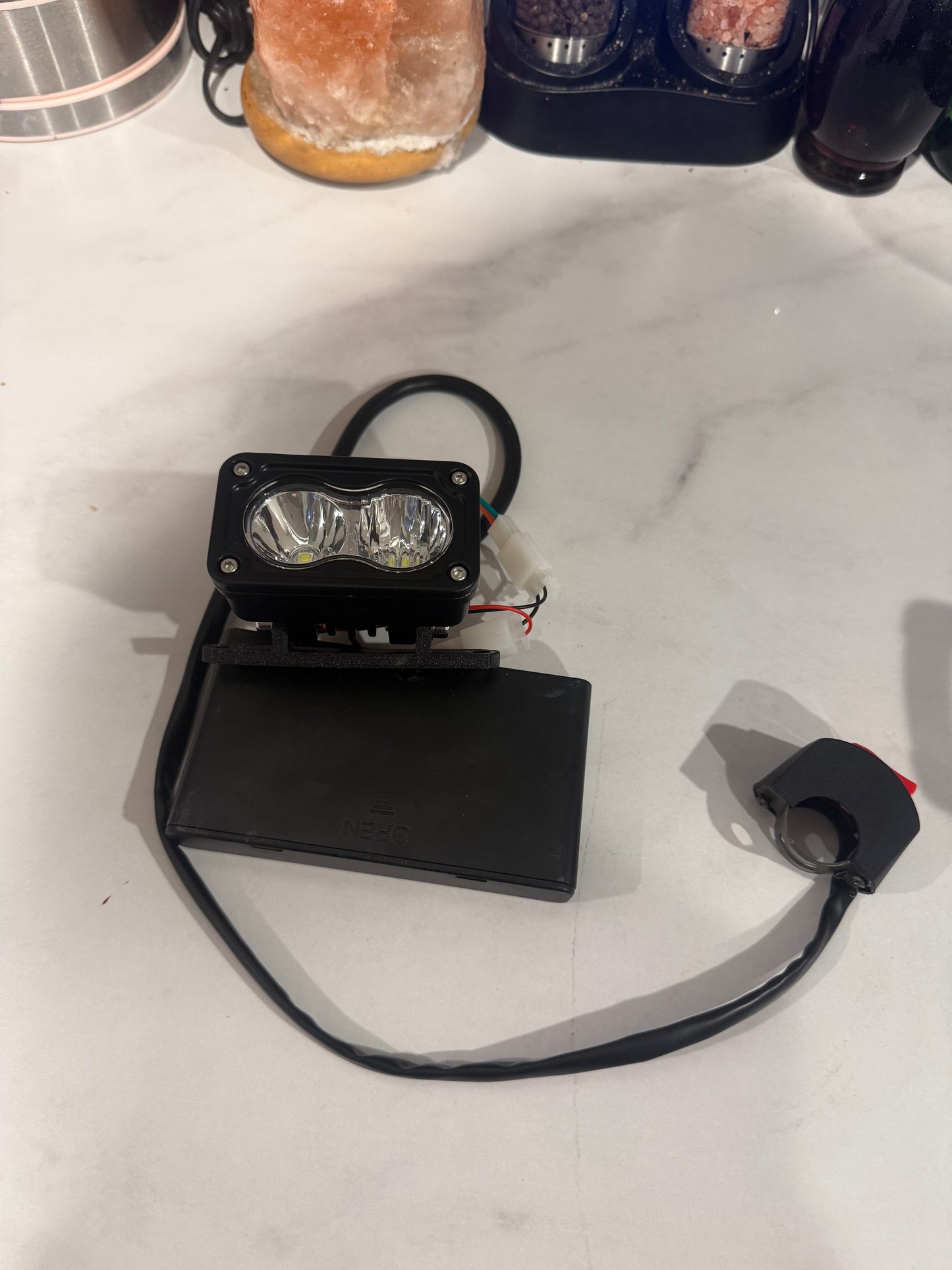 ETM rtr bolt on battery powered wheelie light
