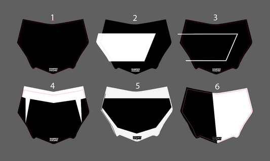 Motocutz Front Plate Decal